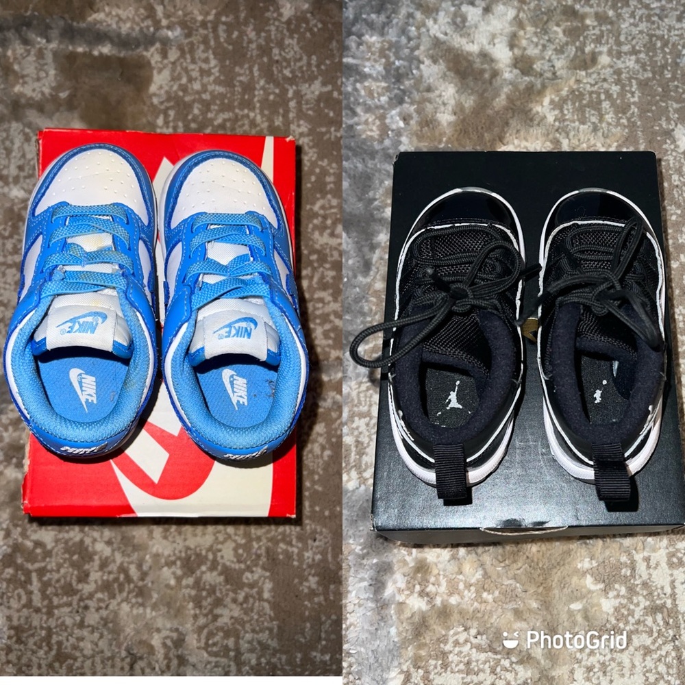 Bundle Deal. Toddler 11s & Dunks. Size 7C.